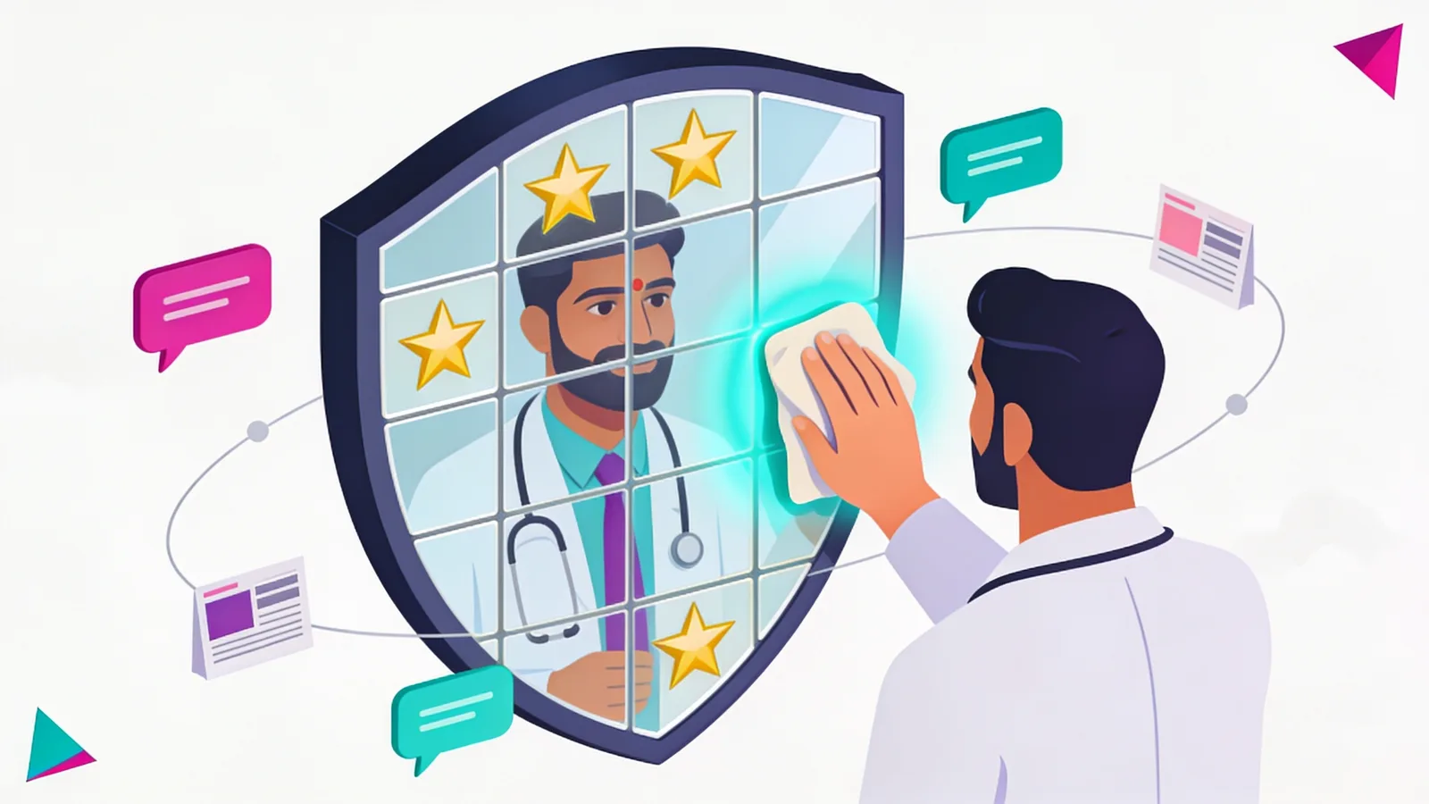 Online Reputation Management for Doctors: Beyond Reviews