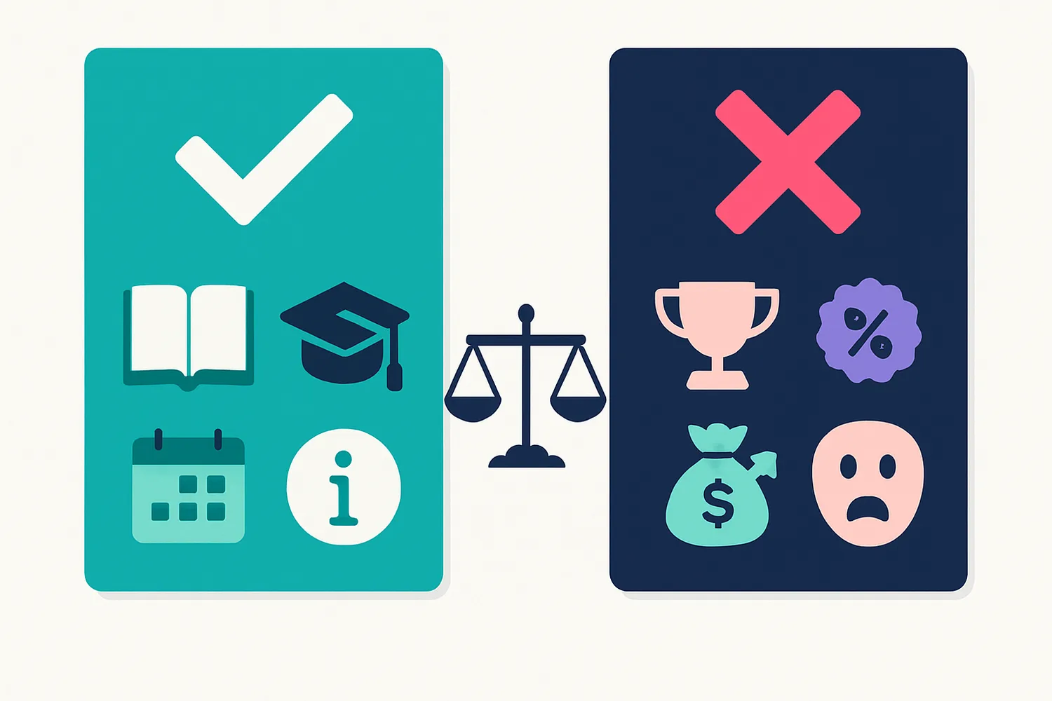 Comparison of permitted patient education versus banned solicitation under NMC rules